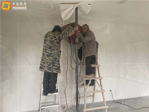 平客壁爐四川德陽廣漢茶室丹麥進(jìn)口壁爐Aduro A15安裝.jpg