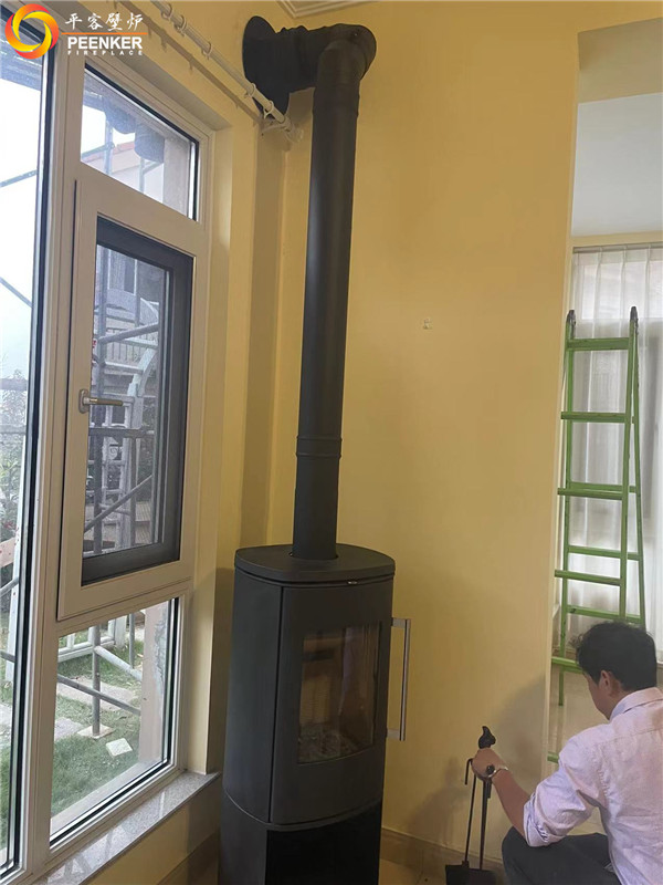 馬鞍山和縣碧桂園別墅丹麥壁爐Moros 8893安裝.jpg