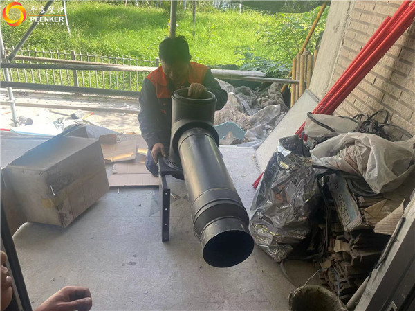 上海風荷麗景別墅丹麥壁爐Morso S101-11安裝.jpg