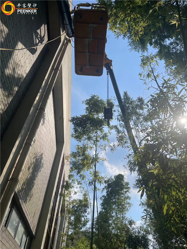 平客壁爐昆山春天大道別墅丹麥進口壁爐morso S101-12安裝.jpg