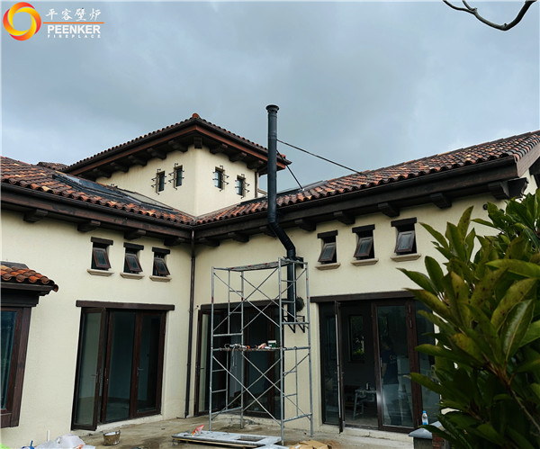 平客壁爐上海悅景莊別墅丹麥Morso 6848進口壁爐安裝.jpg