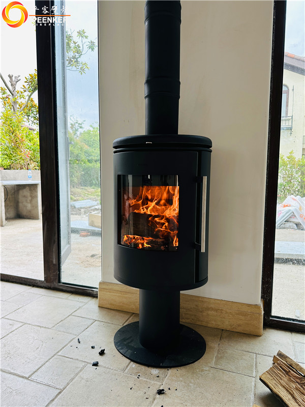 平客壁爐上海悅景莊別墅丹麥Morso 6848進口壁爐安裝.jpg