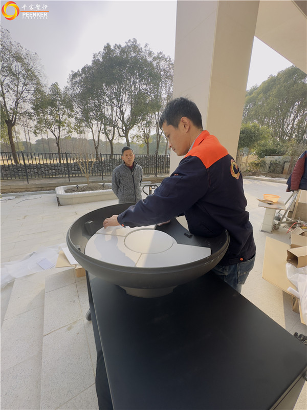 平客壁爐上海湯臣高爾夫戶外火爐丹麥Morso forno安裝.jpg