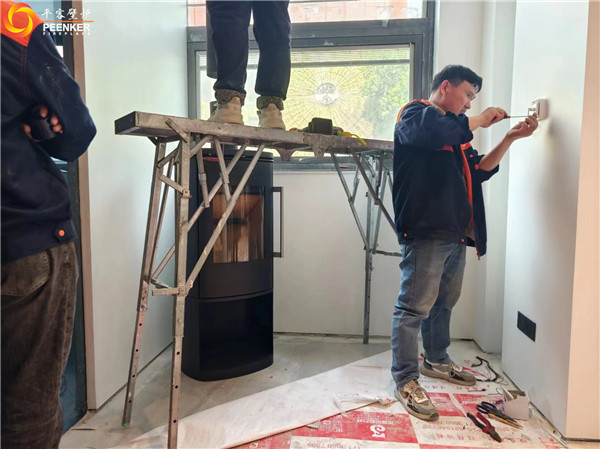 南京堂杰設計工作室丹麥Morso 8893+壁爐風機安裝.jpg