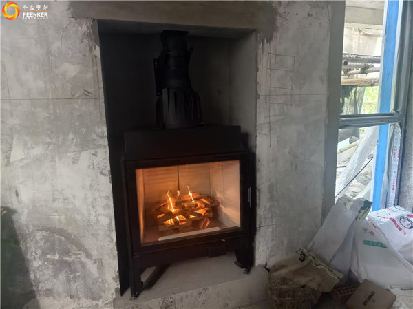 平客壁爐 | 上海海天花園別墅丹麥Morso嵌入壁爐S101-11安裝.jpg