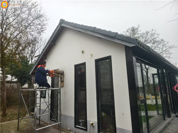 南京南山湖別墅丹麥Morso 2110鑄鐵壁爐安裝.jpg