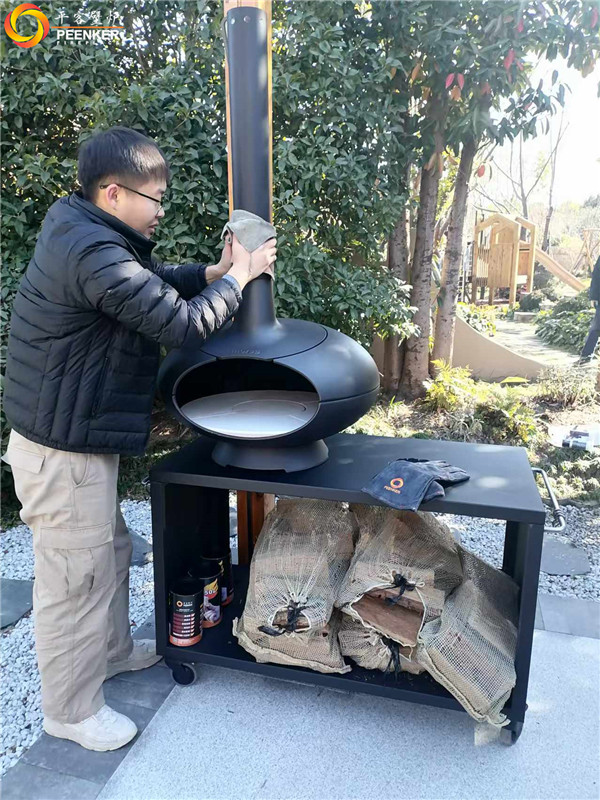 上海虹橋基金小鎮丹麥Morso forno戶外火爐安裝.jpg