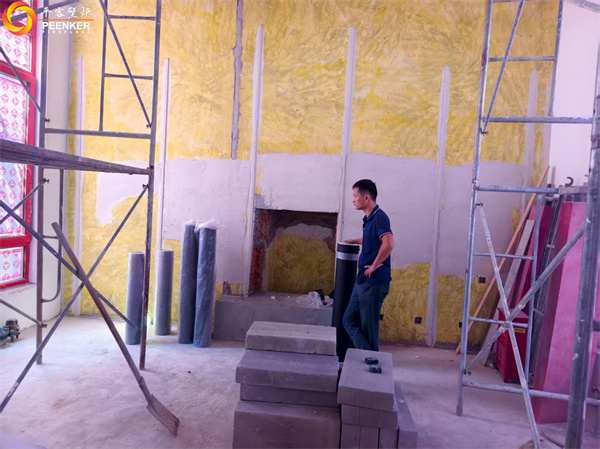 上海別墅丹麥Morso 5660嵌入式壁爐安裝.jpg