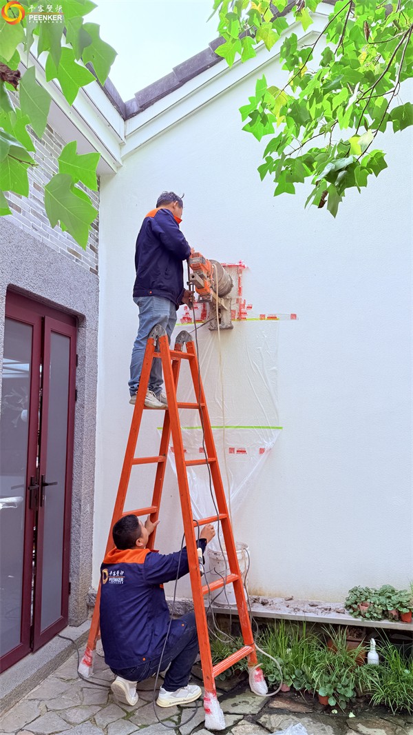 鎮(zhèn)江自建別墅茶室丹麥Morso 3640壁爐安裝.jpg