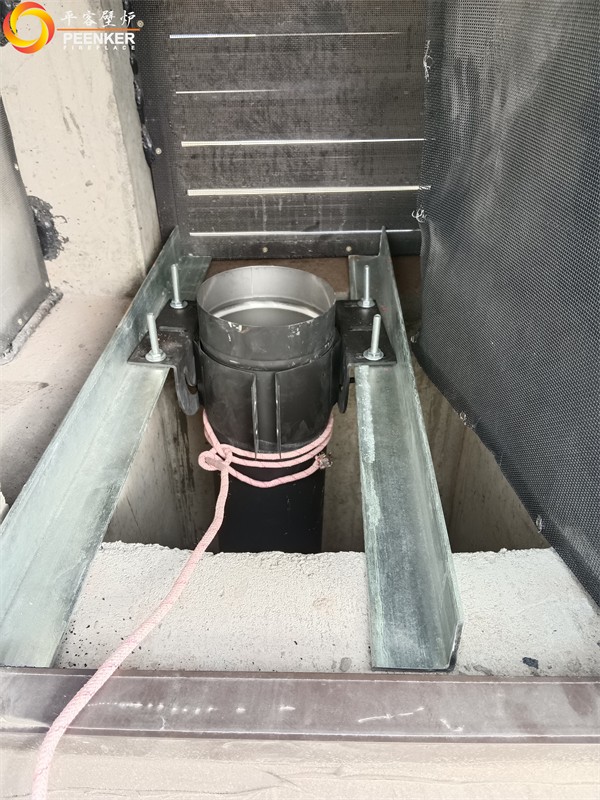 岳陽華容自建別墅丹麥Morso 5660嵌入壁爐安裝.jpg